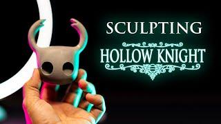 I sculpted a clay HOLLOW KNIGHT (112% Success!)