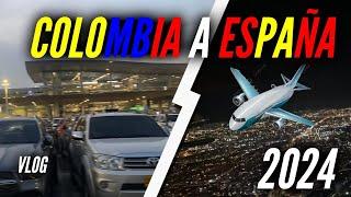 COMO ES VIAJAR DE COLOMBIA A ESPAÑA EN 2023DOCUMENTACION Y MIGRACION️