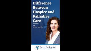 Hospice vs. Palliative Care: The Difference #shorts
