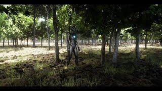 Unreal Engine 5.1 PreviewBuild Nanite Foliage Test