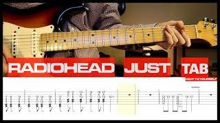 Radiohead Just Cover/ Guitar Tab | Tutorial | Lesson