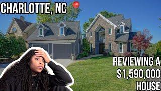 REVIEWING A $1.59M HOME FOR SALE ON LAKE WYLIE, IN CHARLOTTE, NC | **ZILLOW GONE WILD**