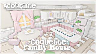 Coquette Soft Family House Part 1 - House build - Adopt me