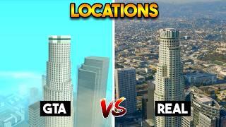 GTA SAN ANDREAS VS REAL LIFE PLACES LOS ANGELES