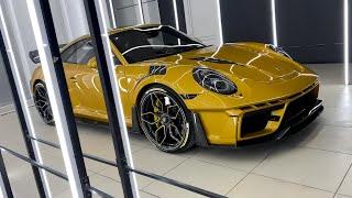 Эксклюзивный проект Porsche-VENOM для Porsche 911 991 Turbo S от SCL GLOBAL Concept 4K