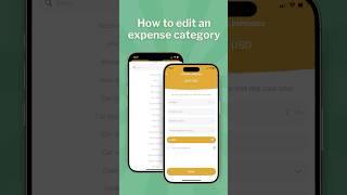 How to edit an expense category | Tidy Money