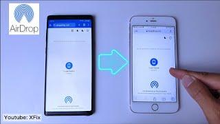 How to AirDrop on Android to iPhone