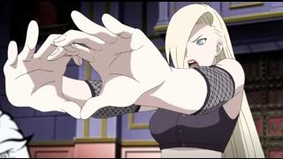 Ino breaks Gengo's Genjutsu over Sai