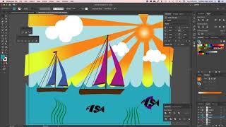 12 Adobe Illustrator CC 2019 How to view in Trim View