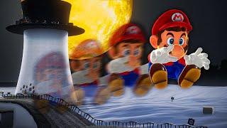 Kann ich Mario Odyssey mit MOON-JUMPS spielen?