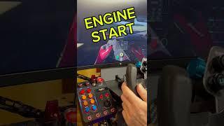 ENGINE START!!! #pxn #simracing #simulatore #game #assettocorsa#drive #controlpanel #buttonbox