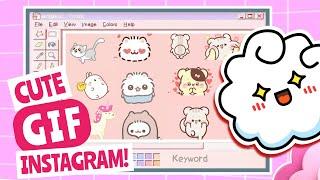 Cute Instagram GIF Sticker Search Ideas | Keyword