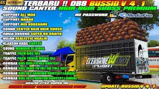 UPDATE BUSSID V4.1!! SHARE MOD OBB BUSSID V4.1 SOUND CANTER NGIR NGIR SUOSS GRAFIK SUPER HD 4K