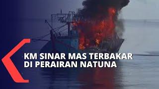 KM Sinar Mas Alami Kebakaran Hebat di Laut Natuna Utara, TNI AL Evakuasi 27 ABK