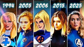 Invisible Woman Evolution in Movies & Cartoons (1967-2025) Sue Storm | Fantastic Four