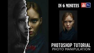 Photo Manipulation | Torn Paper | IN 6 MINUTES