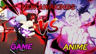 ALL NEW MOVES ! Every Jujutsu Shenanigans Character vs Anime Comparison (MAHITO UPDATE!)