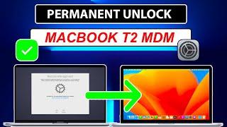  Permanent Fix MDM Remote Management Lock on T2 MacBook | MacBook MDM Device Management Unlock