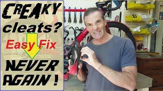 Creaky cleats and pedals - no more!