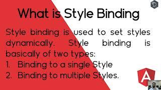 Style Binding in Angular Theory and Practical #16