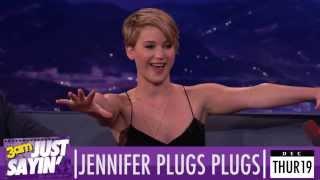 Just Sayin' - Jennifer Lawrence's Butt Plug Confession on Conan