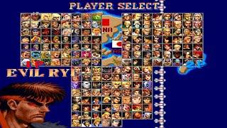 Street Fighter 2 Deluxe 2 New Version (Hardest)  Evil Ryu