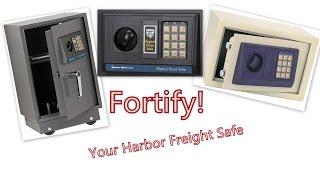 Improve your Harbor Freight Safe!