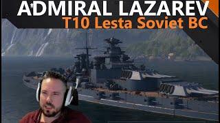 Admiral Lazarev - T10 Lesta Soviet BC