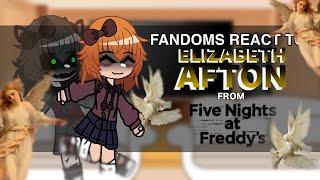 Fandoms react to FNAF || 2x speed || 2/8 || Chewya