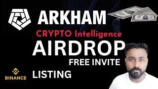 ARKHAM (ARKM) Intelligence /FIND  CRYPTO ALFA and AIRDROPs