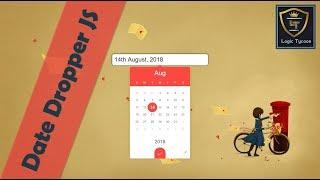 Modern Date Picker | Use datedropper.js | CSS