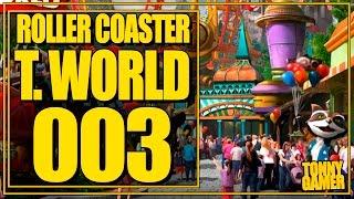 PRIMEIRA MONTANHA RUSSA?!! - RollerCoaster Tycoon World #003 - PC Tonny Gamer