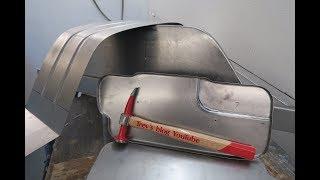 How to make your own car body repair panels hammer forming Tips and Tricks #18 panel beating
