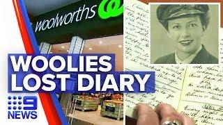 Diary from 1943 found in Woolworths | Nine News Australia