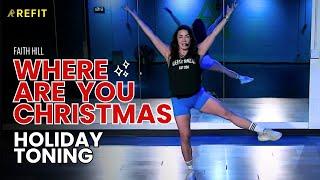 Tanz-Fitness-Choreografie | „Where Are You Christmas“ von Faith Hill | Muskelaufbau-Workout für d...