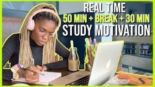 Productive Pomodoro Study With Me | Coffee Shop Study Date