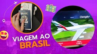 Viagem do Japão para o Brasil pela Emirates 32h de vôo + conexão em Dubai  #japão #brasil #viagem