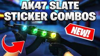 AK-47 SLATE STICKERS COMBINATIONS - CS:GO