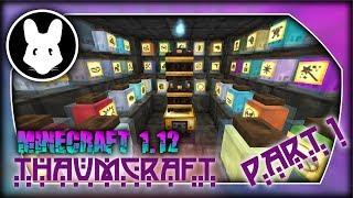 Thaumcraft Minecraft 1.12 Basic Alchemy Pt 1! Bit-by-Bit by Mischief of Mice!