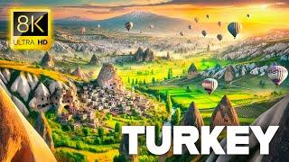 TURKEY TOUR: The Country of Four Seas 8K ULTRA HD #8K