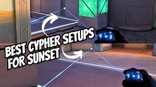 Best Cypher Setups for SUNSET - 2024 (Trip Wires, Oneway Cages, Camera Spots)
