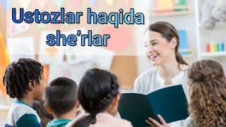 Ustozlar haqida she'rlar