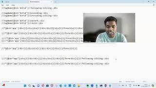 xpaths part1 Selenium Proxy Interview support Sudhakar +91-9294052778