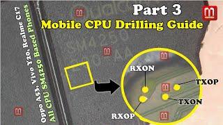  Mobile CPU Drilling Guide To Find ISP Pinout For Unlock Or Repair Part 3