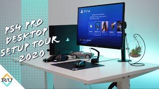 PS4 Pro Desk Setup Tour 2020