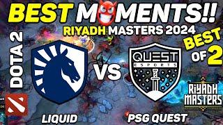 Liquid vs PSG Quest - HIGHLIGHTS - Riyadh Masters 2024 | Dota 2