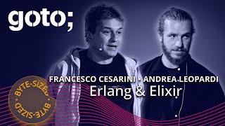 Erlang & Elixir in 1 Minute • Francesco Cesarini • GOTO 2023