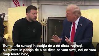 Zelensky a căzut în capcana întinsă de Donald Trump