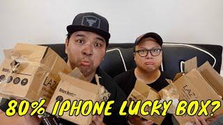 UNBOXING: 80% CHANCE FOR IPHONE LAZADA MYSTERY BOX