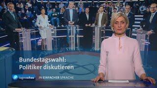 tagesschau in Einfacher Sprache 19:00 Uhr, 07.02.2025